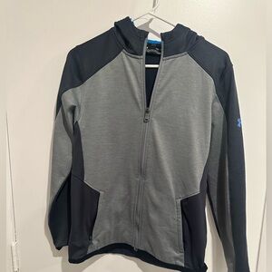 Boys Under Armour Cool Gear hooded Zip Up
